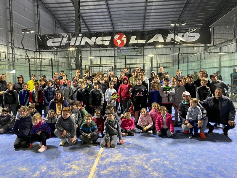 Con gran xito se desarroll el encuentro de menores de pdel